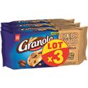 LU Granola - Biscuit Cœur Extra moelleux chocolat le lot de 3 paquets de 182 g