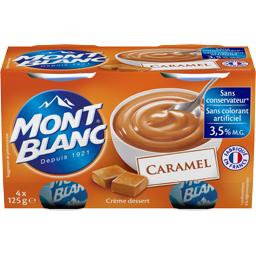 Mini au caramel Mini au caramel ,MONT BLANC,les 4 pots de 125g