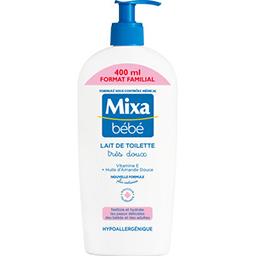 Lait toilette doux Mixa bébé Lait toilette doux Mixa bébé,MIXA,la pompe de 400ml