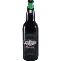 Licorne Bière de spécialité Black la bouteille de 66 cl