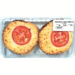 Croq'west, snacks, les 2 croques de 140 gr, la barquette de 2 pièces Croq'west, snacks, les 2 croques de 140 gr, la barquette de 2 pièces,TOUT FRAIS, TOUT PRÊT !,La barquette de 2 pièces, 280 Gr