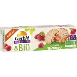 Gerblé Sans Gluten & BIO - Petit sablé framboise BIO le paquet de 120 g