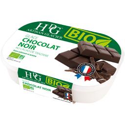 Histoires de glaces Glace chocolat noir BIO le bac de 485 g