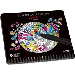 Conte Coloring Edition Limitée Pack de 24 Crayons Couleurs Vives