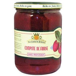 Compote de fraise 560 g Compote de fraise 560 g,LES COMTES DE PROVENCE,