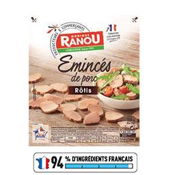 Monique Ranou Emincés de porc rôtis les 2 barquette de 75 g