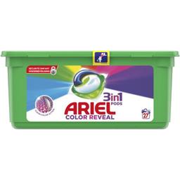 Ariel 3en1 - pods - couleur & style - lessive en capsules ... La boite de 27 capsules