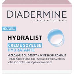 Diadermine Hydralist - Crème soyeuse hydratante le pot de 50 ml