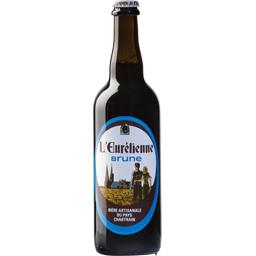 L'Eurélienne Bière brune la bouteille de 75 cl