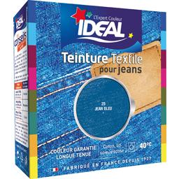 Teinture pour jeans, avec fixateur, spécial lave-linge à 40° Teinture pour jeans, avec fixateur, spécial lave-linge à 40°,IDEAL,l'unité