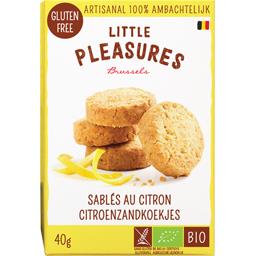 Little Pleasures Sablés au citron BIO la boite de 40 g