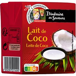 Saveur d'Asie - Lait de coco Saveur d'Asie - Lait de coco,ITINERAIRE DES SAVEURS,la boite de 200ml