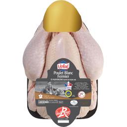 Volaé Poulet fermier blanc d'Auvergne Label Rouge le poulet de 1,4 kg