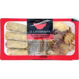 Plateau asiatique Plateau asiatique,Le Cantonnais,la barquette de 400 gr