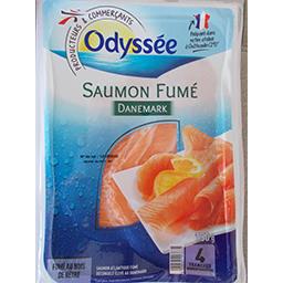 Odyssée Saumon fumé Danemark le paquet de tranches - 150 g