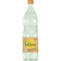 Boisson eau minéral gazeuse SALVETAT aromatisé à la clémentine, bouteille en plastique de 1,25l