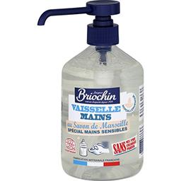 Liquide vaisselle et mains sans parfum Ecocert BRIOCHIN 500ml