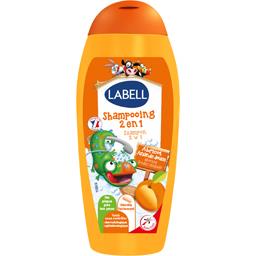 Labell Shampooing 2en1 abricot amande douce le flacon de 40 ml