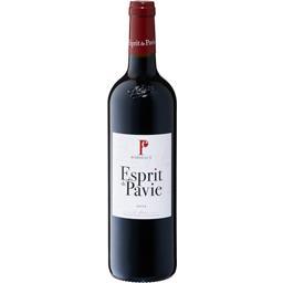 Bordeaux, vin rouge Bordeaux, vin rouge,ESPRIT DE PAVIE,La bouteille de 75 cl