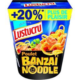 Lustucru Banzaï Noodle - Nouilles poulet la box de 360 g