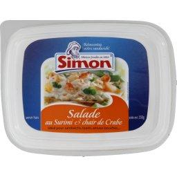 Salade de surimi Simon Salade de surimi Simon,SIMON,la barquette de 150g