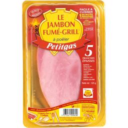Jambon fumé grill à poêler tranches épaisses, la barquette de 5 tranches - 525 g Jambon fumé grill à poêler tranches épaisses, la barquette de 5 tranches - 525 g,INTERMARCHE,la barquette de 5 tranches - 525 g