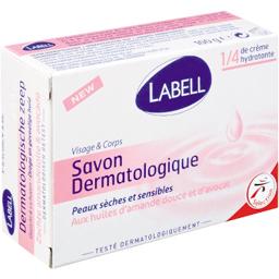 Savon dermatologique peaux sèches & sensibles visage & corps Savon dermatologique peaux sèches & sensibles visage & corps,LABELL,le pain de 100 g
