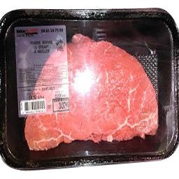 Le choix du Boucher Viande bovine steak* à griller La barquette de 210 gr environ