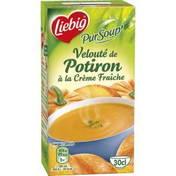 Liebig Pur'Soup - Velouté de potiron à la crème fraîche la brique de 30 cl