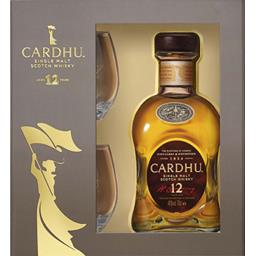 Cardhu Single malt scotch whisky 12 ans la bouteille de 70 cl