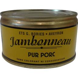 Gustave Bories Jambonneau pur porc la boite de 190 g