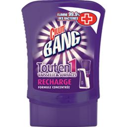 Tout en 1 vaisselle & surfaces - antibactérien Tout en 1 vaisselle & surfaces - antibactérien,CILLIT BANG,la recharge de 250 Ml