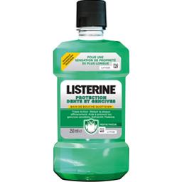 Listerine Bain de bouche protection dents et gencives menthe f... le flacon de 250 ml