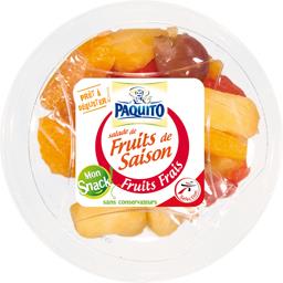 Salade de fruits de saison hiver, la coupelle de 150 g Salade de fruits de saison hiver, la coupelle de 150 g,PAQUITO,la coupelle de 150 g