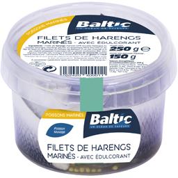 Baltic Filets de harengs marinés le paquet de 150 g net égoutté