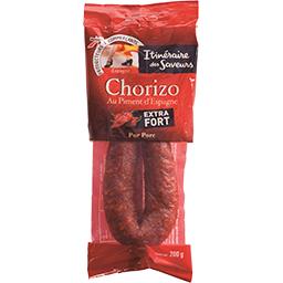 Itinéraire des Saveurs Chorizo au piment d'Espagne extra fort le paquet de 200 g