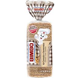 Pão de forma sem côdea 10 cereais