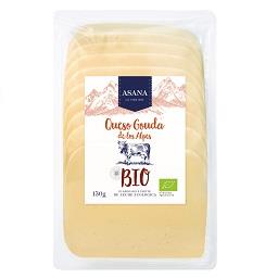 Queijo gouda biológico fatias