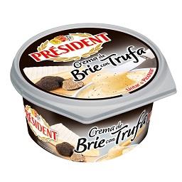 Queijo creme de brie com trufas