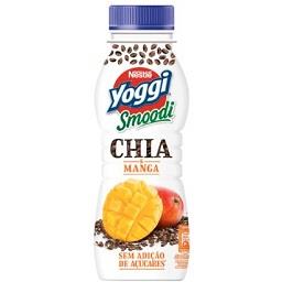 Iogurte líquido yoggi smoodi manga e chia
