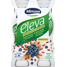 Iogurte líquido eleva fermentos naturais mirtilo, go...