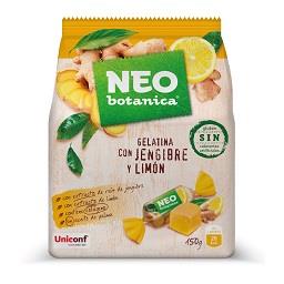 Gomas gelatina de jengibre