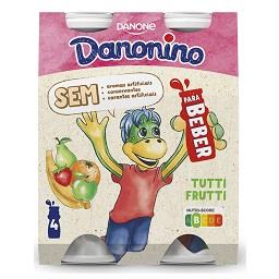 Iogurte líquido danonino tutti-frutti