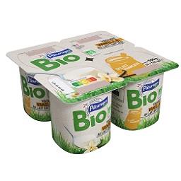 Iogurte bio aroma baunilha