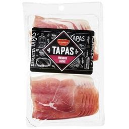 Tapas de presunto fatias