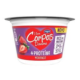 Iogurte Corpos Danone +Proteína Morango