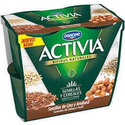 Iogurte Activia Semente Linhaça/Aveia