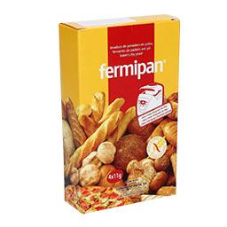 Fermento de padeiro em pó