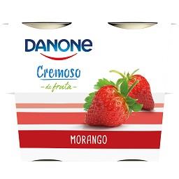 Iogurte cremoso morango