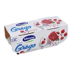Iogurte grego framboesa/romã
